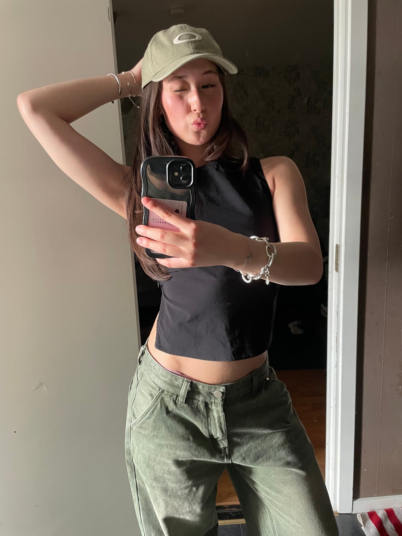 Customer wearing Ukioproject clothing