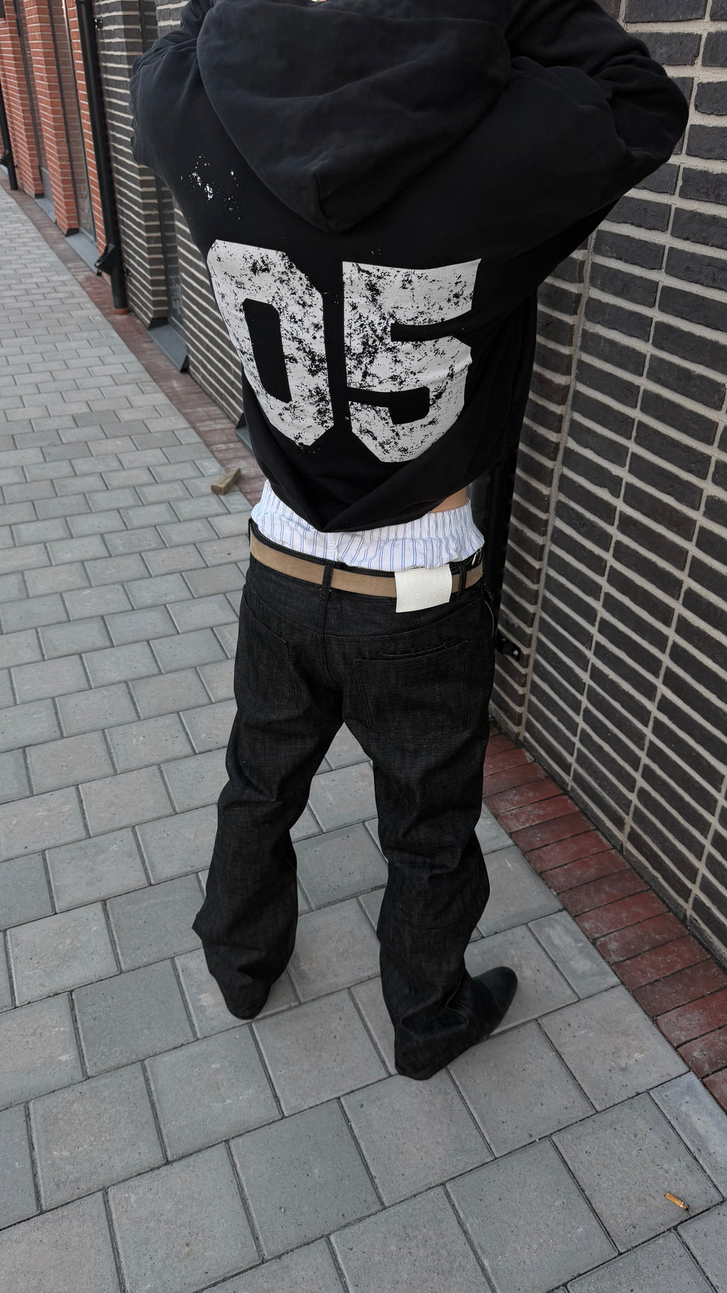 RAW BOOTCUT DENIM JEANS