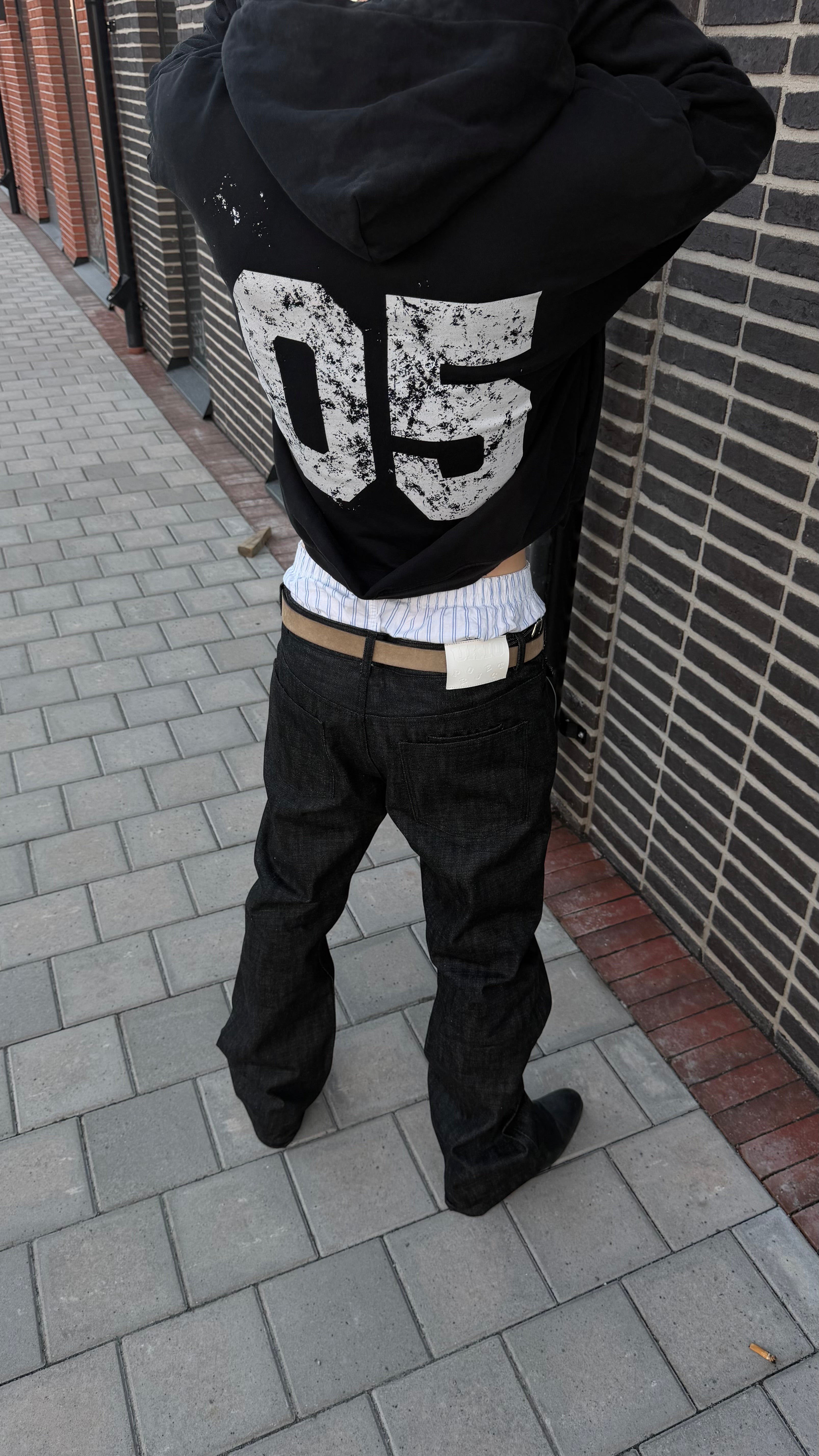 RAW BOOTCUT DENIM JEANS