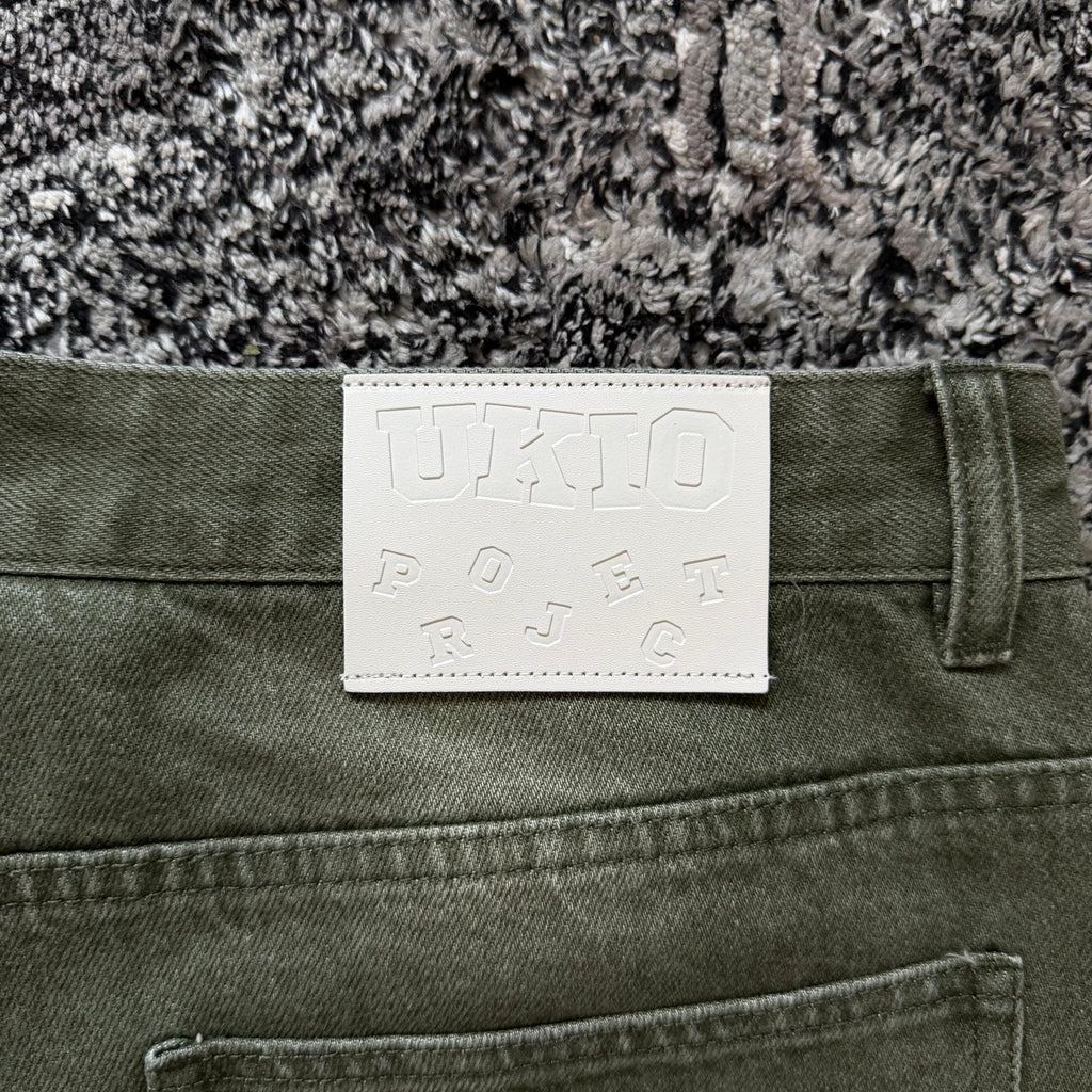 OLIVE GREEN DENIMS
