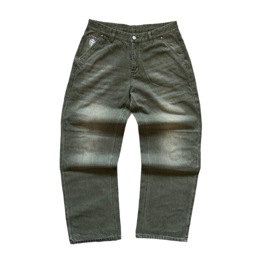 OLIVE GREEN DENIMS