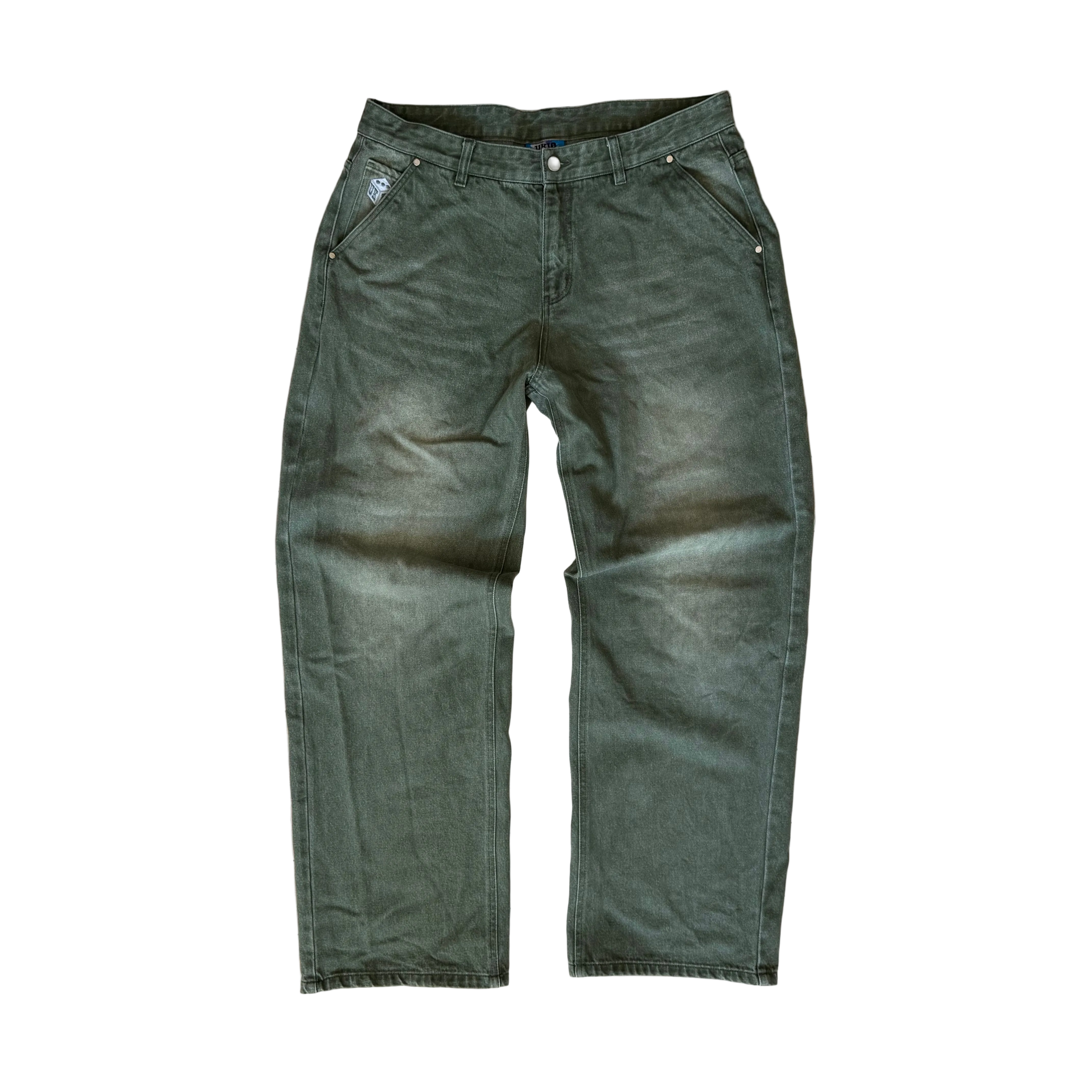 OLIVE GREEN DENIMS