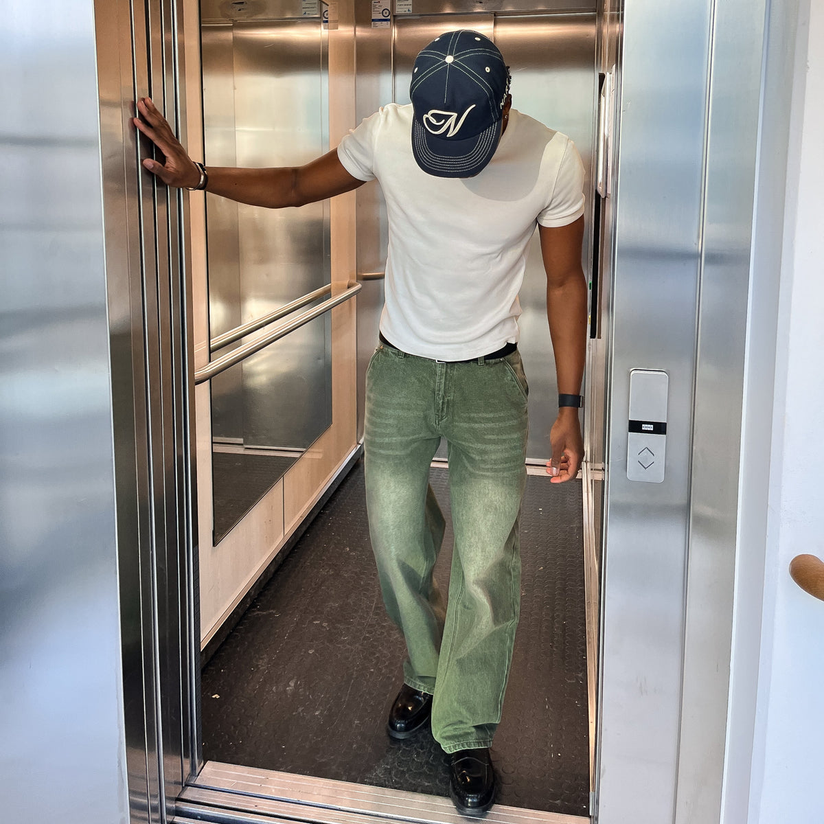 OLIVE GREEN DENIMS