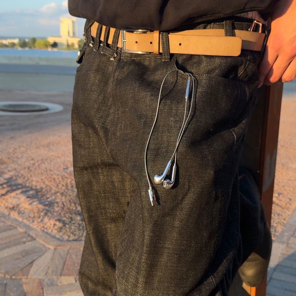 WIRED CHROME EARBUDS (same day shipping)