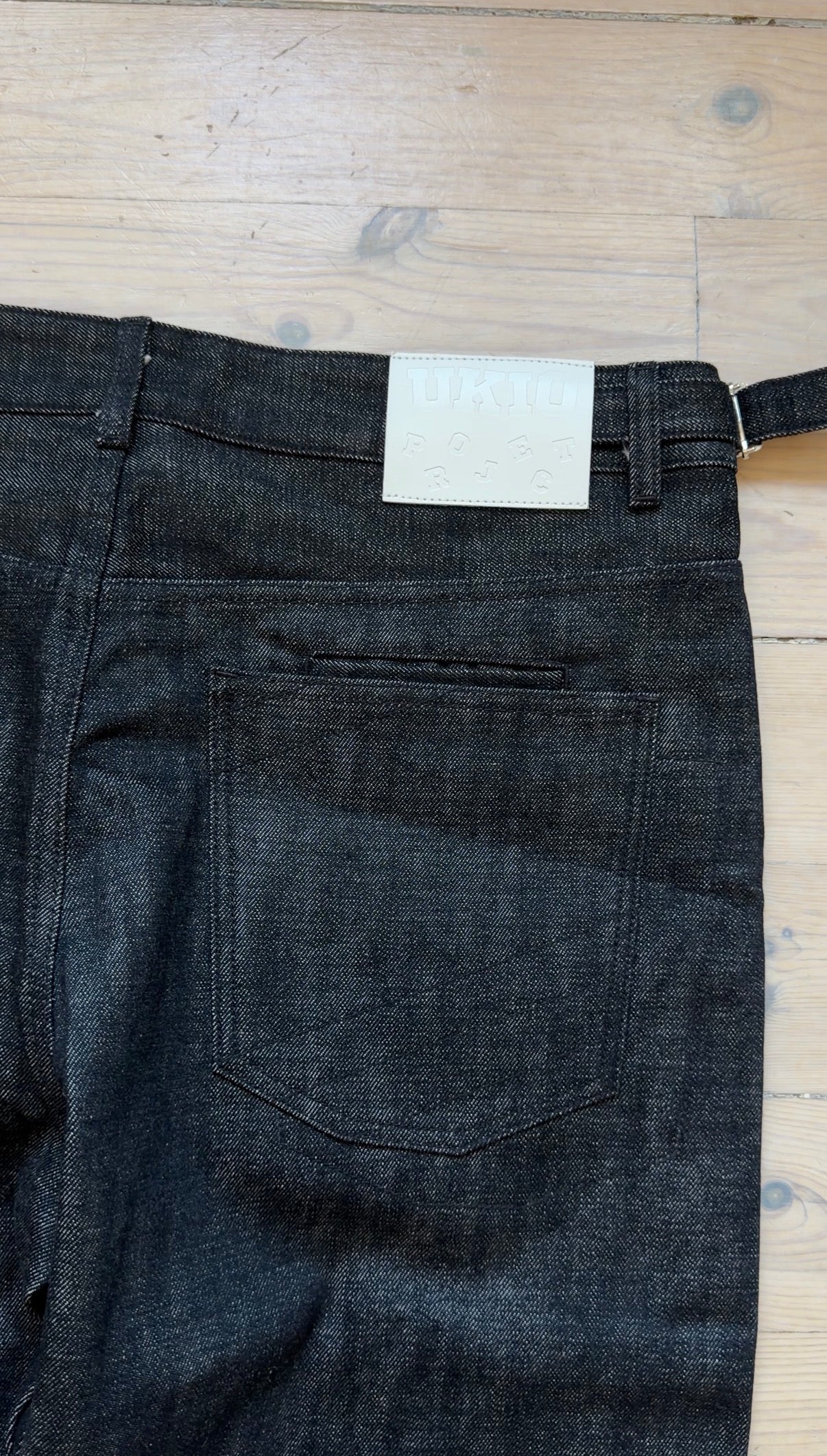 RAW BOOTCUT DENIM JEANS