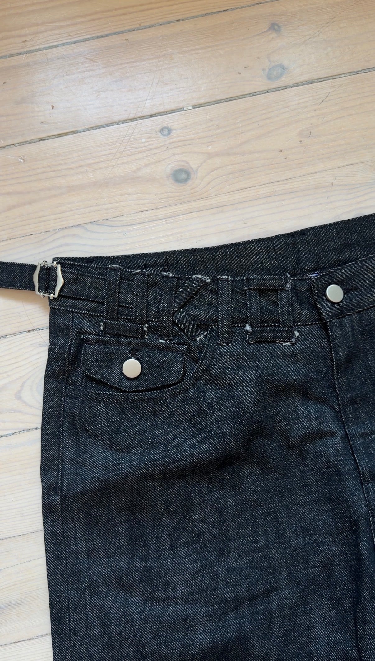 RAW BOOTCUT DENIM JEANS